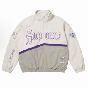 Supreme TrackJacket Logo Pattern Jacket