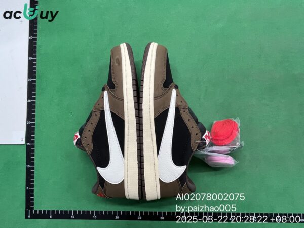 travis scott&Air Jordan 1 Low Barbell low-top joint colorways collection - 图片 2