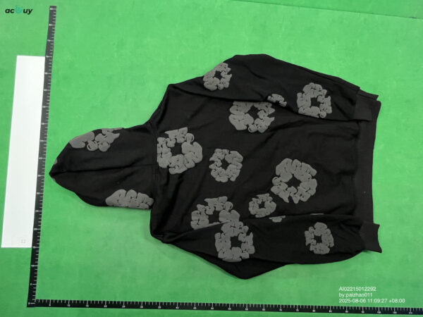 DENIM TEARS Foam Flower Hoodie Hot! - 图片 2
