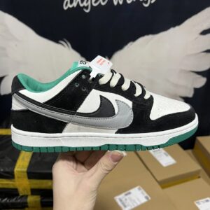 nike dunk sb low85 double hook black and green double hook