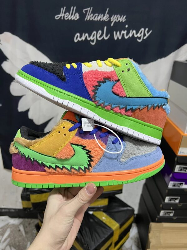 NIKE dunk sb three bears patchwork tri-color
