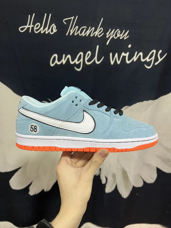 NIKE dunk Blue and White Racing
