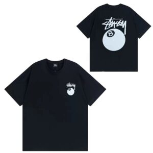 Stussy Black Eight short sleeve cleanfit