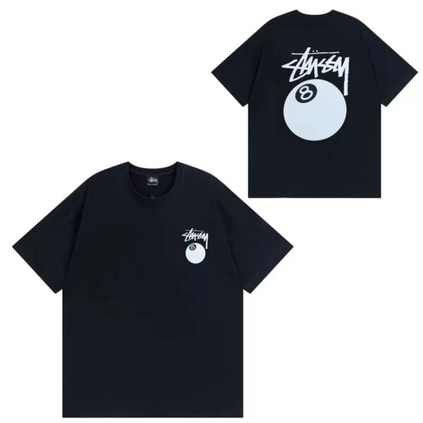Stussy Black Eight short sleeve cleanfit