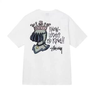 Stussy Queen Short Sleeve T-Shirt White