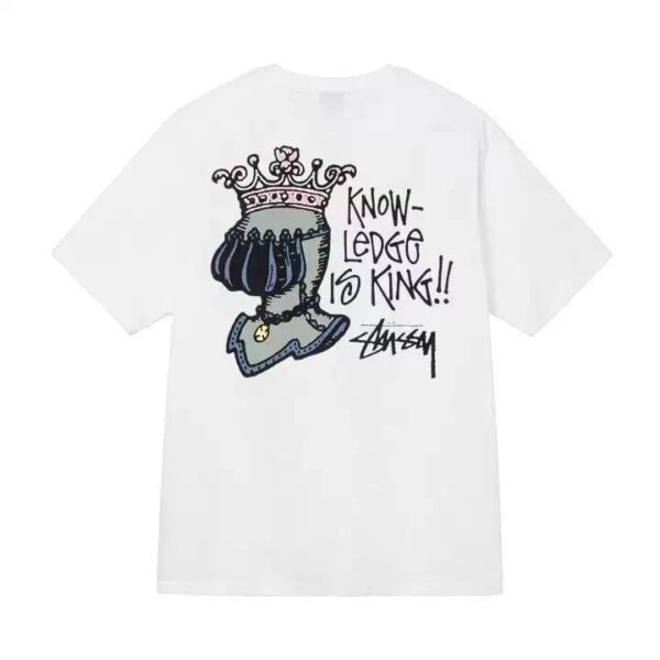 Stussy Queen Short Sleeve T-Shirt White