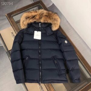 Maya fur-trimmed down jacket