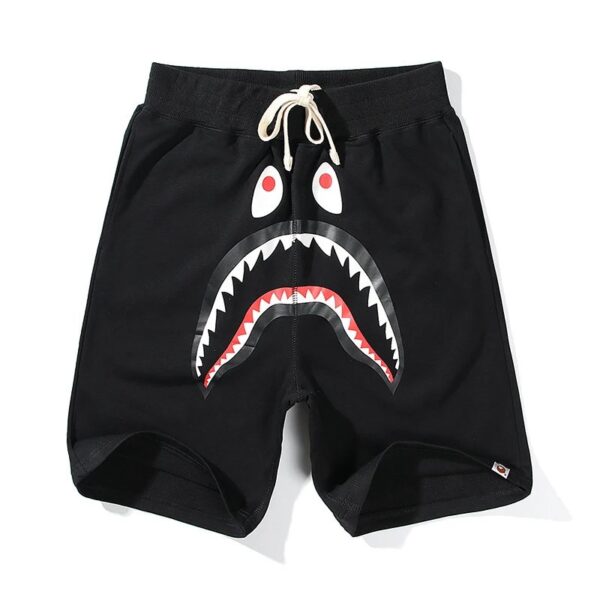 bape shark camouflage casual shorts