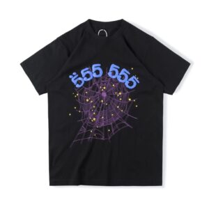 sp5der foam print casual tee + shorts