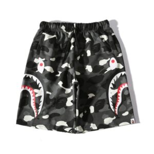 bape shark camouflage casual shorts