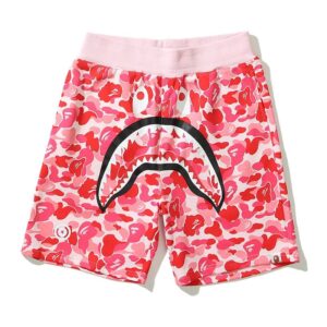 bape shark camouflage casual shorts