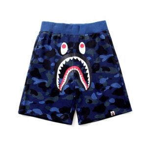 bape shark camouflage casual shorts