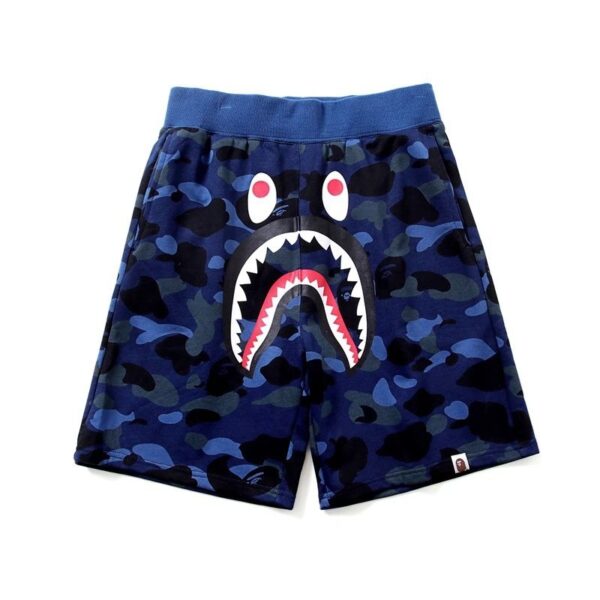 bape shark camouflage casual shorts