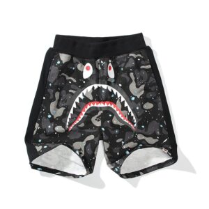 bape shark camouflage casual shorts