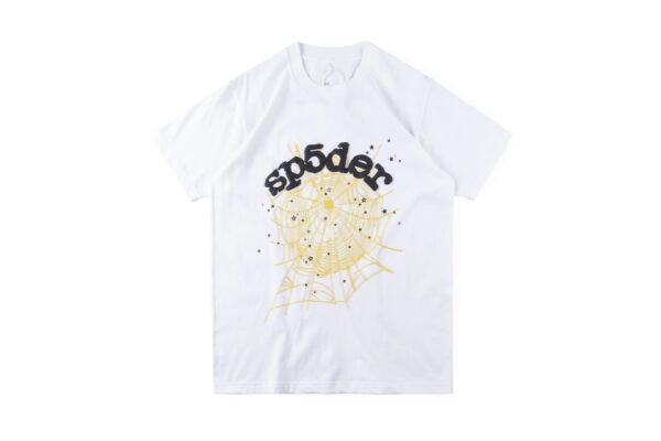 sp5der foamed printed casual t-shirt+shorts