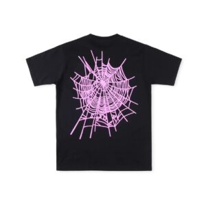 sp5der foamed print casual t-shirt + shorts