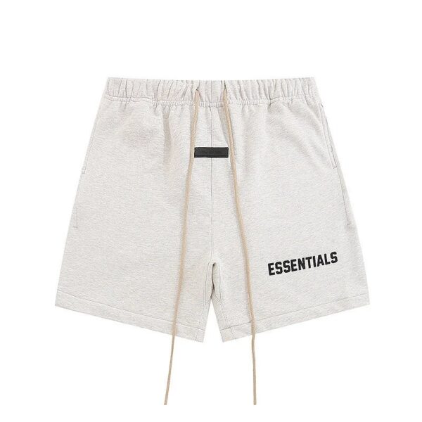 FOG rethreaded ESSENTIALS embossed single-row monogrammed loose-fitting shorts