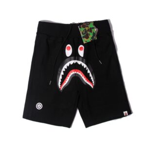 bape shark camouflage casual shorts