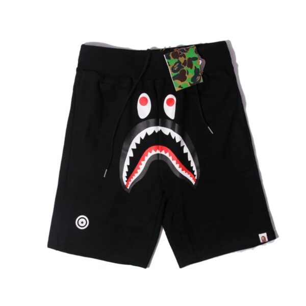bape shark camouflage casual shorts