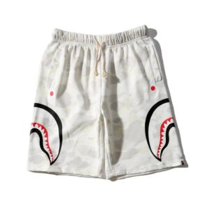 bape shark camouflage casual shorts