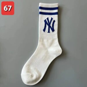 MLB High-Top Sports Socks Collection 40 Color Combinations
