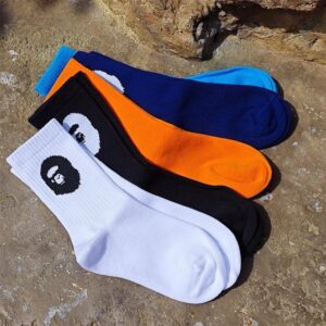 bape candy-colored knee-high socks