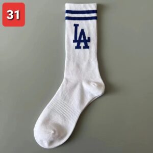 MLB High-Top Sports Socks Collection 40 Color Combinations