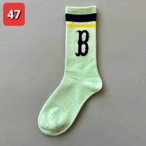 MLB High-Top Sports Socks Collection 40 Color Combinations