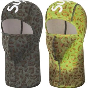 SUPREME Leopard Print Sports Mask - A revolution in street style and functional protection.