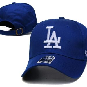LA Embroidered Letter Logo Classic Duckback Baseball Cap Collection