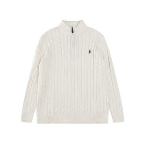 Ralph Lauren 15-color classic small embroidered logo knit sweater