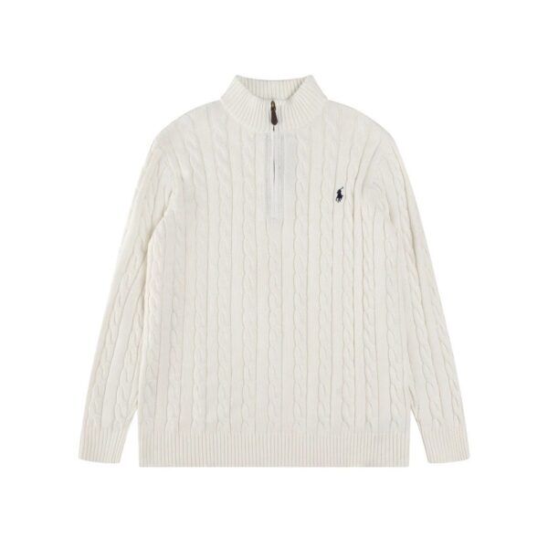 Ralph Lauren 15-color classic small embroidered logo knit sweater