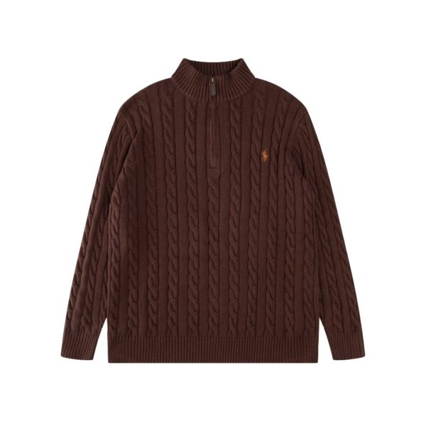 Ralph Lauren 15-color classic small embroidered logo knit sweater