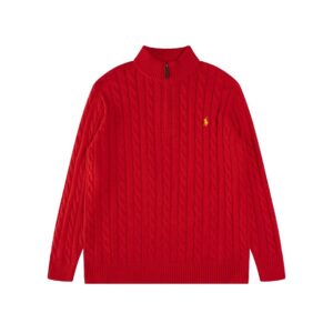 Ralph Lauren 15-color classic small embroidered logo knit sweater