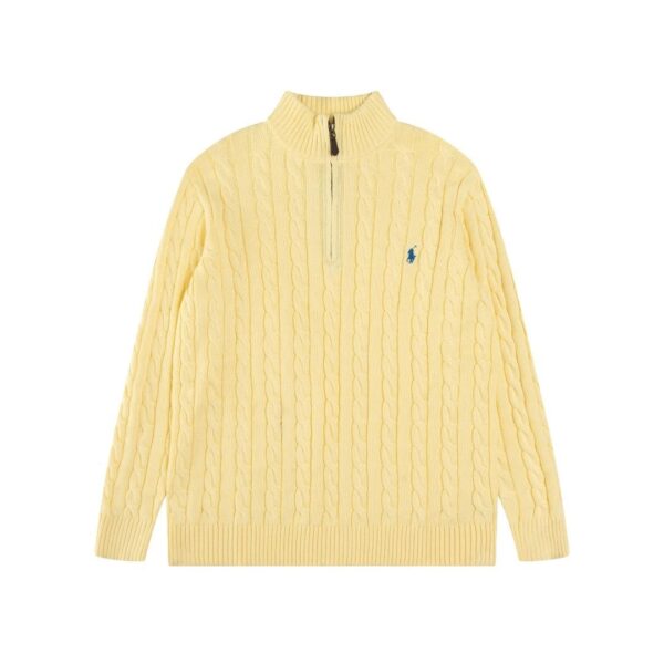 Ralph Lauren 15-color classic small embroidered logo knit sweater