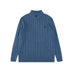 Ralph Lauren 15-color classic small embroidered logo knit sweater