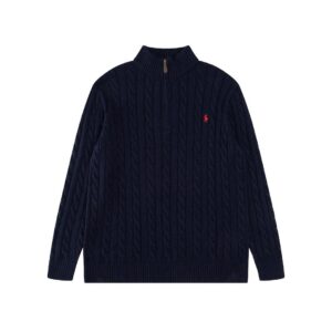 Ralph Lauren 15-color classic small embroidered logo knit sweater