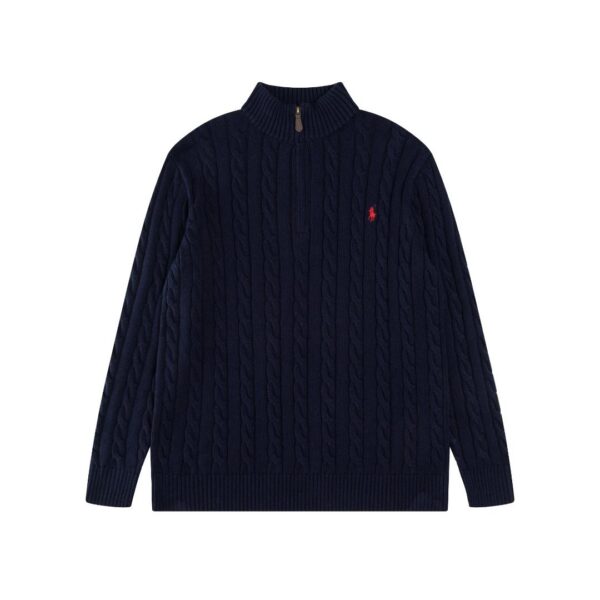 Ralph Lauren 15-color classic small embroidered logo knit sweater