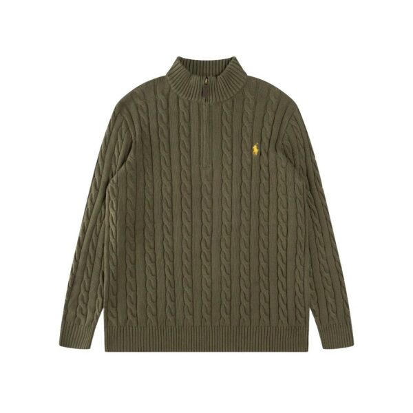 Ralph Lauren 15-color classic small embroidered logo knit sweater