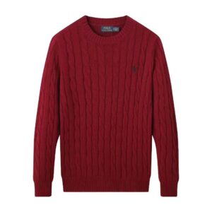 Ralph Lauren 15-color classic small embroidered logo knit sweater