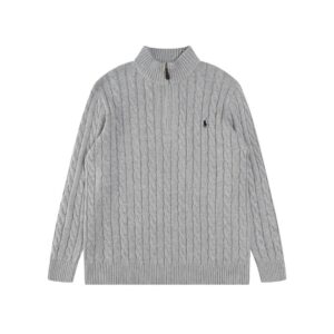 Ralph Lauren 15-color classic small embroidered logo knit sweater