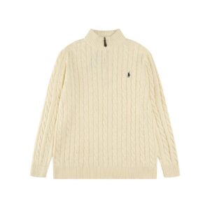 Ralph Lauren 15-color classic small embroidered logo knit sweater