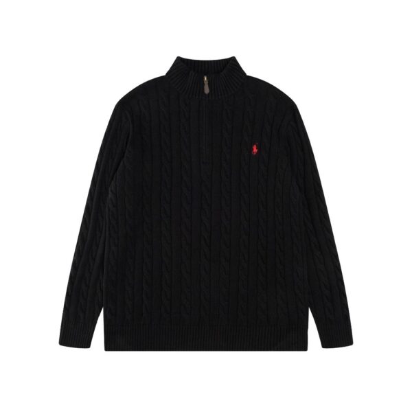 Ralph Lauren 15-color classic small embroidered logo knit sweater