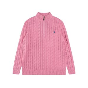 Ralph Lauren 15-color classic small embroidered logo knit sweater