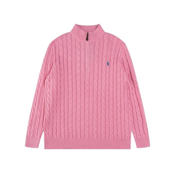 Ralph Lauren 15-color classic small embroidered logo knit sweater