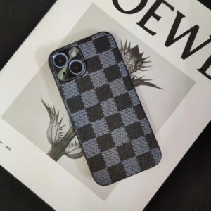 Louis Vuitton checkered iPhone case