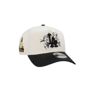 LA Logo Embroidery Trendy Multicolor Duckback Baseball Cap