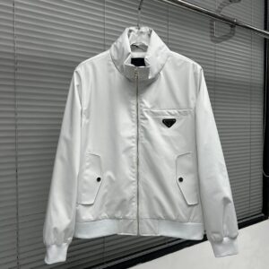 2024 Pre-Spring New Arrival *Prada～New Stand Collar Jacket