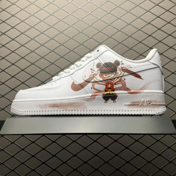 Nike Air Force 1 White Painted Edition
