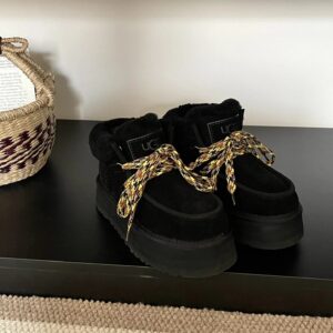 Fucala Lace-Up Loafers - Black